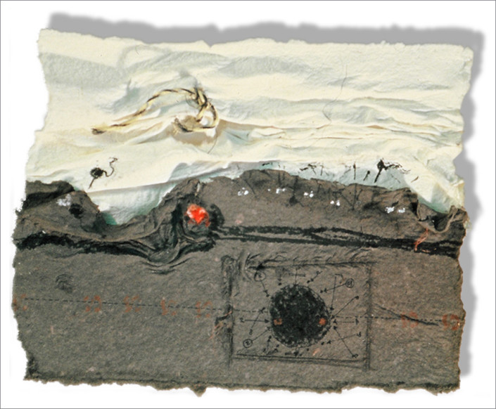Hochhauser | "HMP197 Mortimaniacal 19" | Mixed media | 30 x 24 x 1 in.