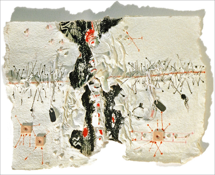 Hochhauser | "HMP198 Mortimaniacal 20" | Mixed media |12 x 14 x 2 in.