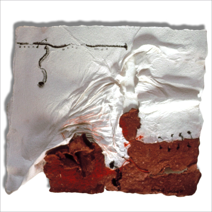 Hochhauser | "HMP185 Mortimaniacal 7" | Mixed media | 16 x 18 x 2 in.
